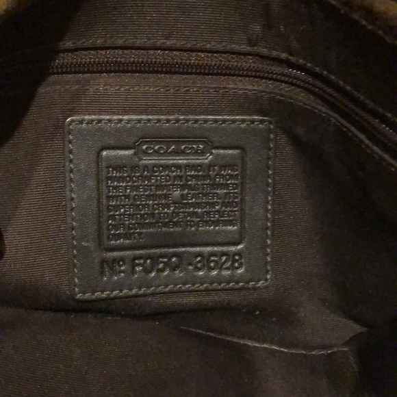 Coach Signature Shoulder Bag - Picture 8 of 8